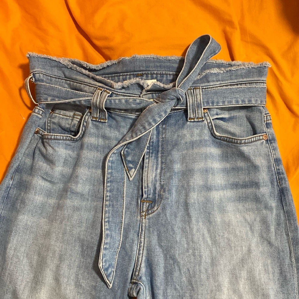 High waisted with belt